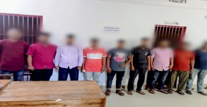 সিলেটে ৫০ লাখ টাকার ডাকাতির ঘটনায় গ্রেফতার ৯
