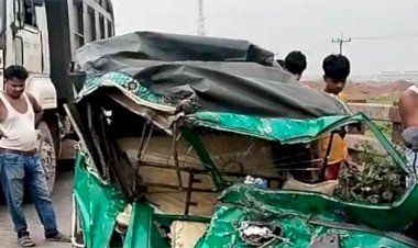 হবিগঞ্জে ট্রাক-অটোরিকশার সংঘর্ষে নিহত ২