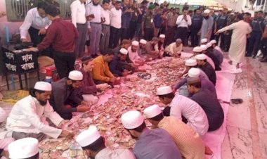 ১৯ দিনের ব্যবধানে দ্বিতীয়বারের মতো খোলা হলো শাহজালালের মাজারের দানবাক্স