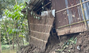 মৌলভীবাজারে বন্যায় সাড়ে ৩ হাজারের বেশি ঘরবাড়ি ক্ষতিগ্রস্ত