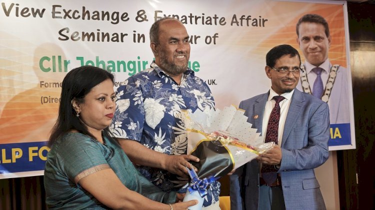 সিলেটের উন্নয়ন ও মানবকল্যাণে কাজ করতে চান জাহাঙ্গীর হক
