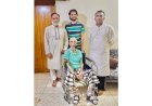 সাবেক ক্রীড়া সংগঠক বাবুলকে দেখতে গেলেন সাবেক তিন খেলোয়াড়