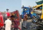 ঢাকা-সিলেট মহাসড়কে বাস-ট্রাকের সংঘর্ষ, নিহত ২