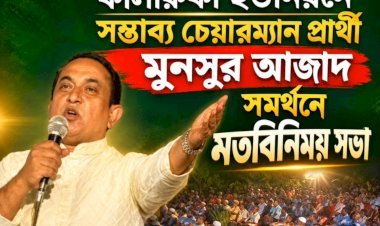 কালারুকা ইউনিয়নের উন্নয়নে মনসুর আজাদ গুরুত্বপূর্ণ ভূমিকা রাখবেন বলে আশাবাদী  - সাংবাদিক মিজানুর রহমান মিজান
