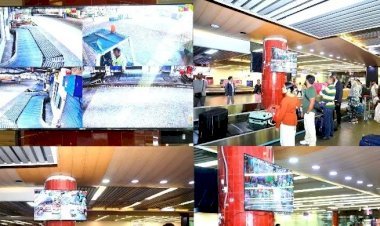 লাগেজের নিরাপত্তা নিশ্চিতে শাহজালালে ৩২ সিসি ক্যামেরা-১৮ মনিটর স্থাপন